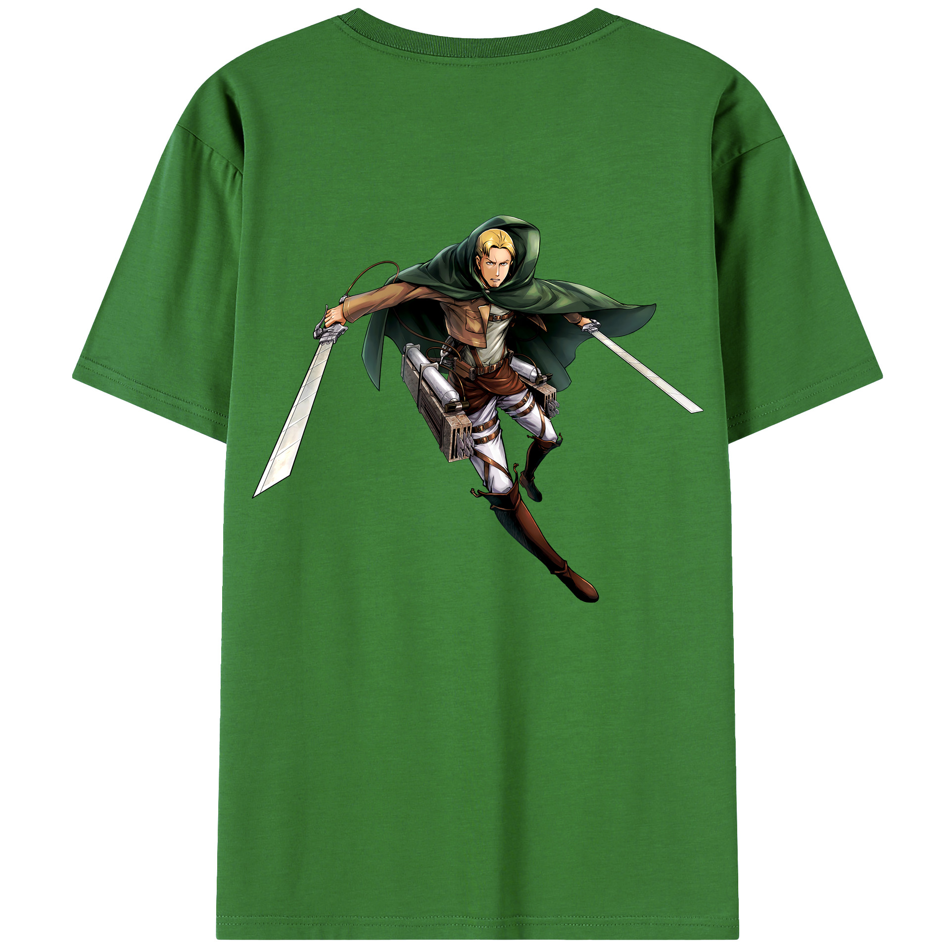 （画像用） 進撃の巨人 Attack on Titan レディース半袖Tシャツ(バックプリント)